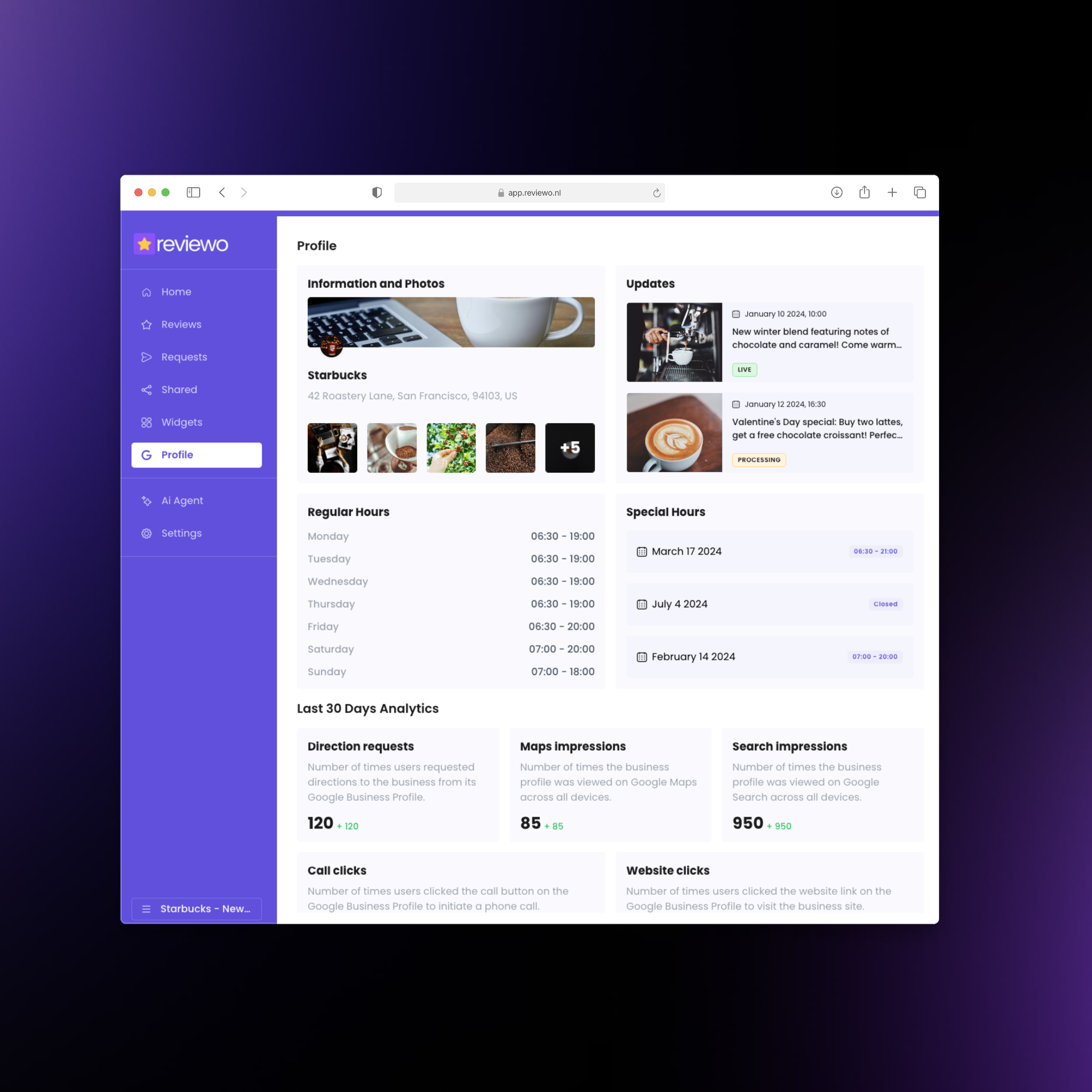Google Listing Management and Updates